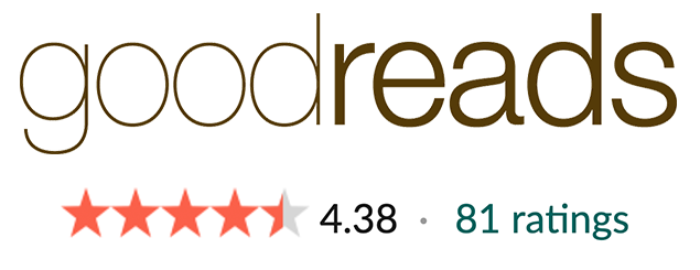 Goodreads Ratings - 4.4 stars, 85 ratings.