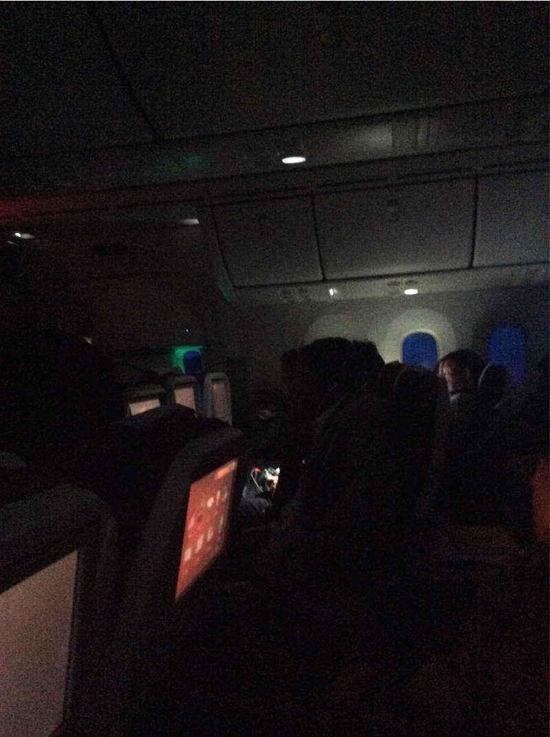 The dreamliner is magical.