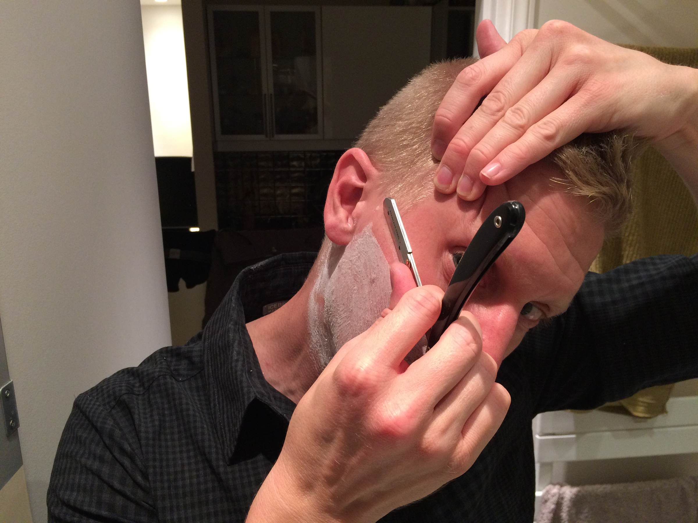 straight razor shave video straight razor shave video